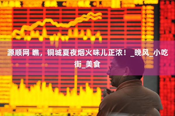源顺网 瞧，铜城夏夜烟火味儿正浓！_晚风_小吃街_美食