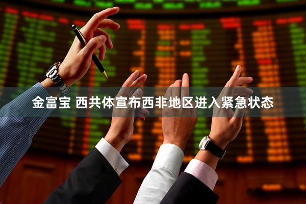 金富宝 西共体宣布西非地区进入紧急状态